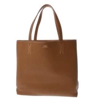 Herm&egrave;s Alezan Taurillon Clemence Leather Tote Bag (Pre-Owned)