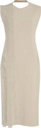 Gloria Coelho Abito corto con dettaglio a righe - Toni neutri