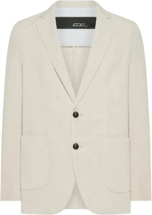 Roberto Ricci Design Lynco Blazer - Heren - Blazers - Beige - L - Katoen - Jassen