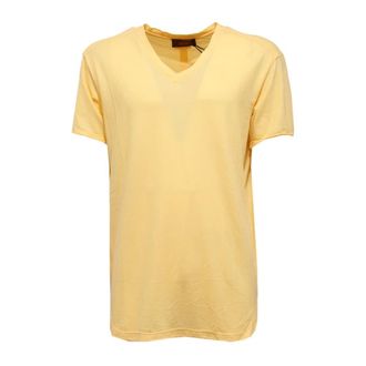 Hosio T-Shirts, male, Yellow, XL, Ius18201J03 Maglia