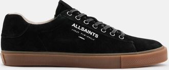 AllSaints Suede Underground Suede Low Top Trainers, Size: UK 11/US 12/EU 45