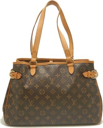 Louis Vuitton Brown Monogram Canvas Tote Bag (Pre-Owned)
