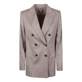 Max Mara Mxmflash Jas - Dames - Jassen - Beige - Maat: S Zijde