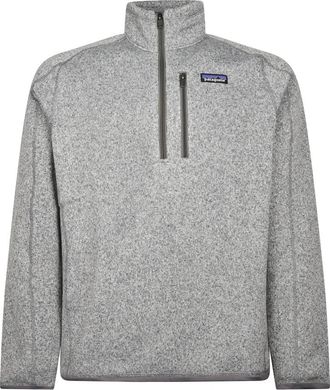 Patagonia Better Sweater 1/4 Zip - Heren - Fleece jassen - Grijs - L - Polyester - Fitness