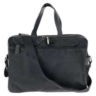 Prada Tessuto Saffiano 2way Briefcase
