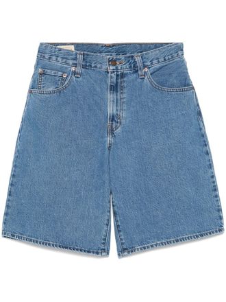 Levi's dad shorts - women - Cotton - 31 - Blue