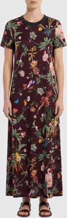 La DoubleJ Abito Sporty Swing La Doublej in cotone con stampa floreale