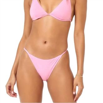 L*Space Jay Bitsy Bikini Bottom In Guava