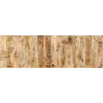 vidaXL Cabecero De Cama 160 Cm Madera Maciza De Mango Rugoso Vidaxl