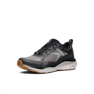 Keen Womens Leiki Waterproof Shoes In Black/steel Gray