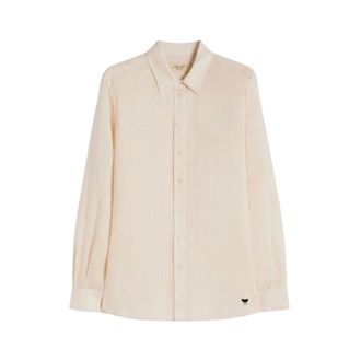 Max Mara Shirts, female, Beige, Size: 2XS Wkdwerner Shirt