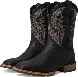 Ariat Hybrid Rancher Cowboy Boots Jasper Black : 8 M, Leather