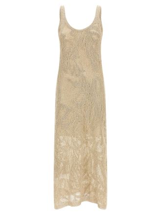 Brunello Cucinelli Womens Crochet Dress