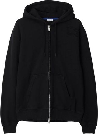 Burberry EKD Embroidered Cotton Zip Hoodie, Size X-Large
