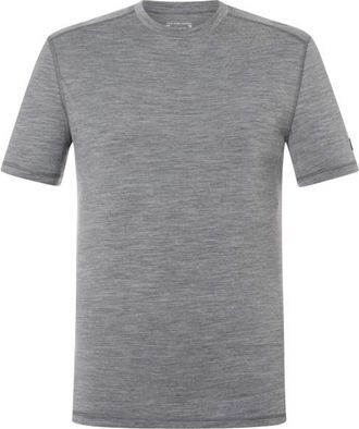 super.natural Sierra 140 Tee T-Shirt f&uuml;r Herren | grau