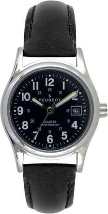 Peugeot Nurses Sports Calendar Leather Watch- 25MM in Black at Nordstrom