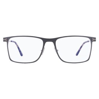 Tom Ford Blue Light Block Square Mens Eyeglasses FT5865-B 020 55