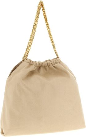 Stella McCartney Womens Beige Polyester Shoulder Bag