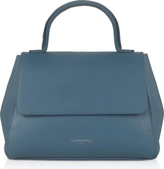 Le Parmentier Handbags - Dames - Handtassen - Blauw - ONE Size - Leer - Tassen