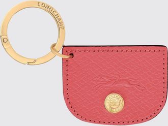 Longchamp Portachiavi &Eacute;pure in pelle a grana ed ottone