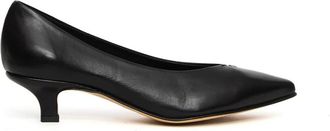 Pomme Dor Leren Pumps - Dames - Pumps - Zwart - 36 EU - Leer - Schoenen