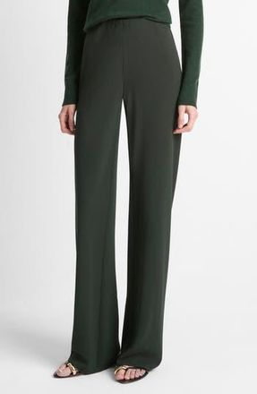 Vince Colette High Waist Crepe Bias Pants in Verde at Nordstrom Rack, Size X-Small