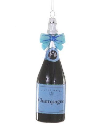 Cody Foster & Co. Champagne With Bow Ornament