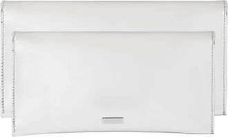 Aquazzura Clutch metallizzata - Grigio