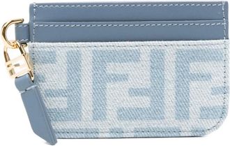 Fendi Wallets & Cardholders - Dames - Portefeuilles - Blauw - ONE Size - Accessoires