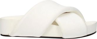 Jil Sander Dames, Schoenen, Wit, Maat: 36 EU Leer