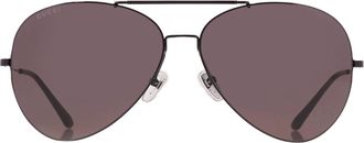 Gucci Grey Pilot Mens Sunglasses GG2172S 003 65