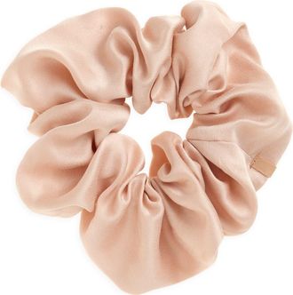 Lunya Washable Silk Classic Scrunchie in Delicate Pink at Nordstrom, Size One Size Oz
