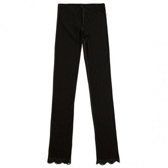 Joha Leggings 70/30 Merinounterwäsche für Damen | schwarz