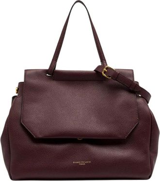 Gianni Chiarini Ottavia - Dames - Handtassen - Paars - ONE Size - Leer - Tassen