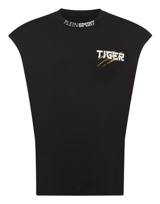 Plein Sport Tanktop Met Capuchon Tiger