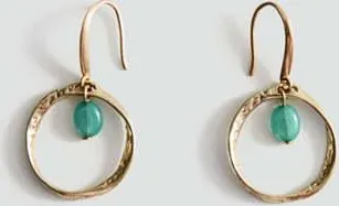Mango Orecchini anelli perline oro - Donna - Taglia unica - MANGO