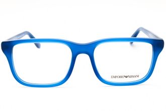 Emporio Armani 0EA3250U Acetate Rectangular Eyeglasses - Blue