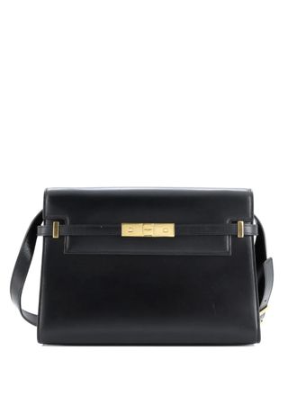 Saint Laurent Manhattan Leather Medium shoulder bag - Nero