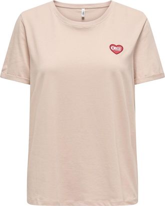 Only T-shirt met korte mouwen