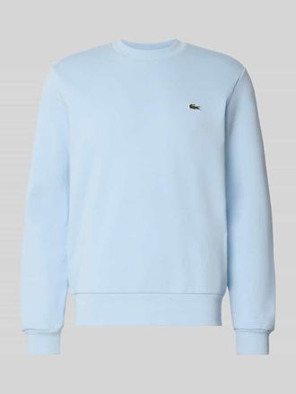Lacoste Regular Fit Sweatshirt aus Baumwoll-Mix in Hellblau, Gr&ouml;&szlig;e XL