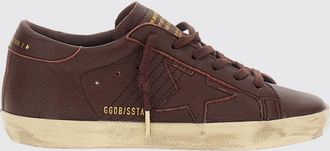 Golden Goose Sneakers Super-Star in pelle con effetto usurato e logo a contrasto