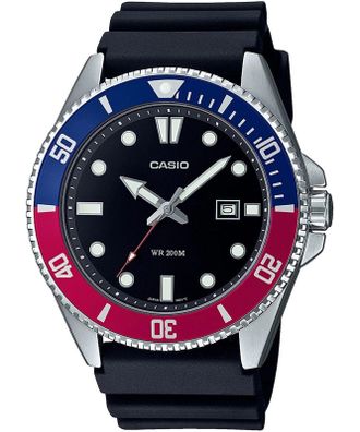 Casio Collection Mens Black Watch MDV-107-1A3VEF - One Size