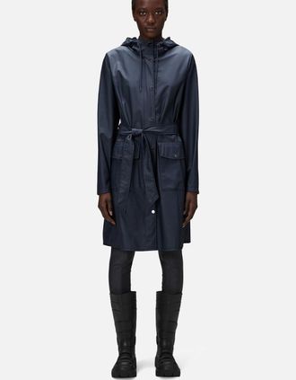 Rains Womens Rains Curve Womens Jacket - 47 Navy - Size: 10/8