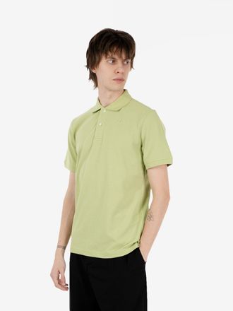K-Way Polo maniche corte Amedee pique dark lime
