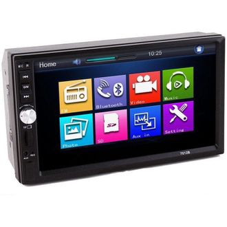 Trade Shop Trade Shop Traesio - Autoradio 7 Gps Bluetooth Stereo Touchscreen Mp4 Fm Usb Mp5 Stereo Sd Aux