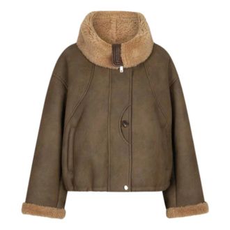 Ibana Jesmay Jas - Dames - Jassen - Groen - Maat: M Leer