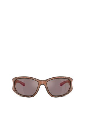 Diesel Rectangle sunglasses - Sunglasses - Unisex - Brown