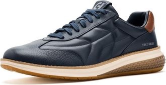 Cole Haan Grandpro Touchline Energyweave Mens Shoes Navy Blazer/British Tan : 11.5 D - Medium, Leather