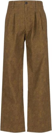 Isabel Marant Pantalones - Trousers - Hombre - Marr&oacute;n - 4XS