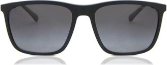 Emporio Armani EA4150 Polarized 5001T3 Mens Sunglasses Black Size 59